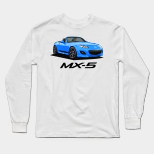 Mazda MX-5 Miata NC - NC2 Light Blue Long Sleeve T-Shirt